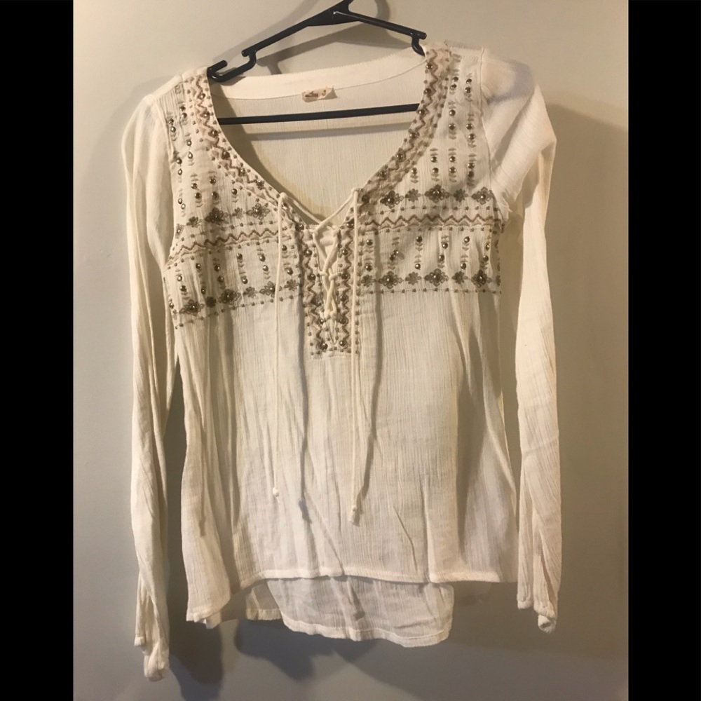 Hollister girls boho blouse